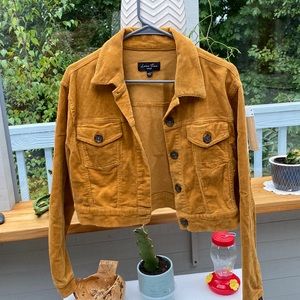 Yellows crop jacket